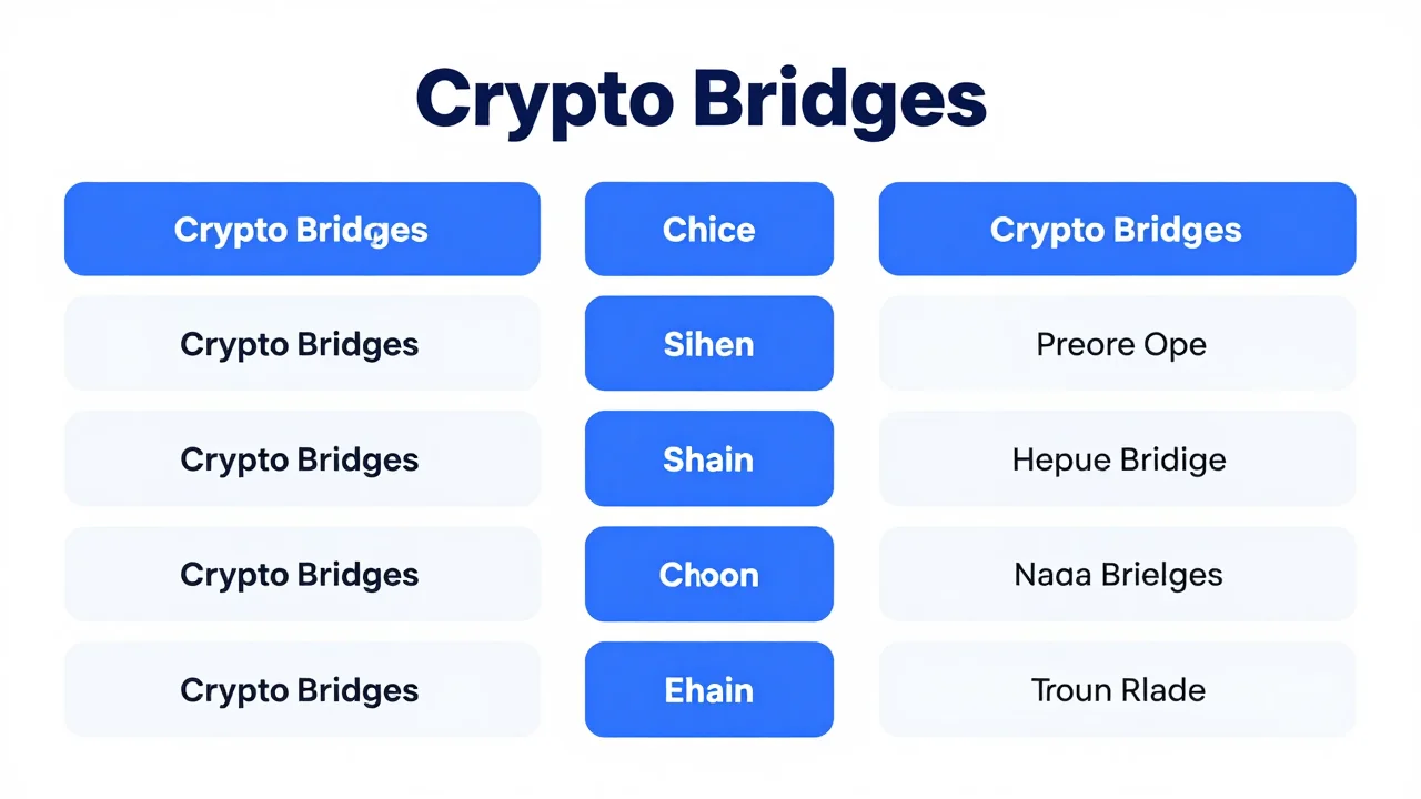 Bridge Crypto 2026 Guide Complet et Sécurisé — image 3